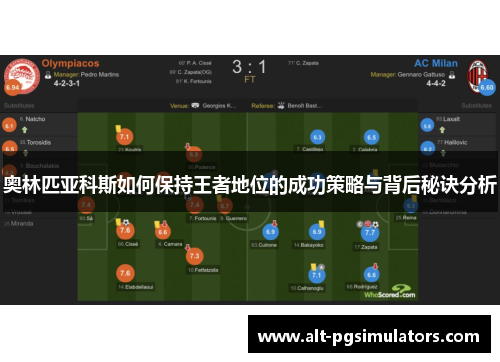 奥林匹亚科斯如何保持王者地位的成功策略与背后秘诀分析 奥林匹亚科斯如何保持王者地位的成功策略与背后秘诀分析