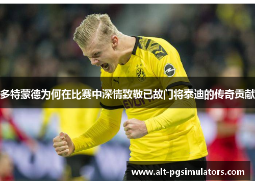多特蒙德为何在比赛中深情致敬已故门将泰迪的传奇贡献 多特蒙德为何在比赛中深情致敬已故门将泰迪的传奇贡献